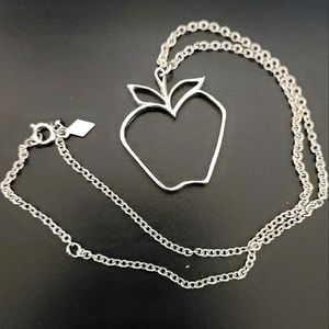 Vintage Sarah Coventry the big apple necklace